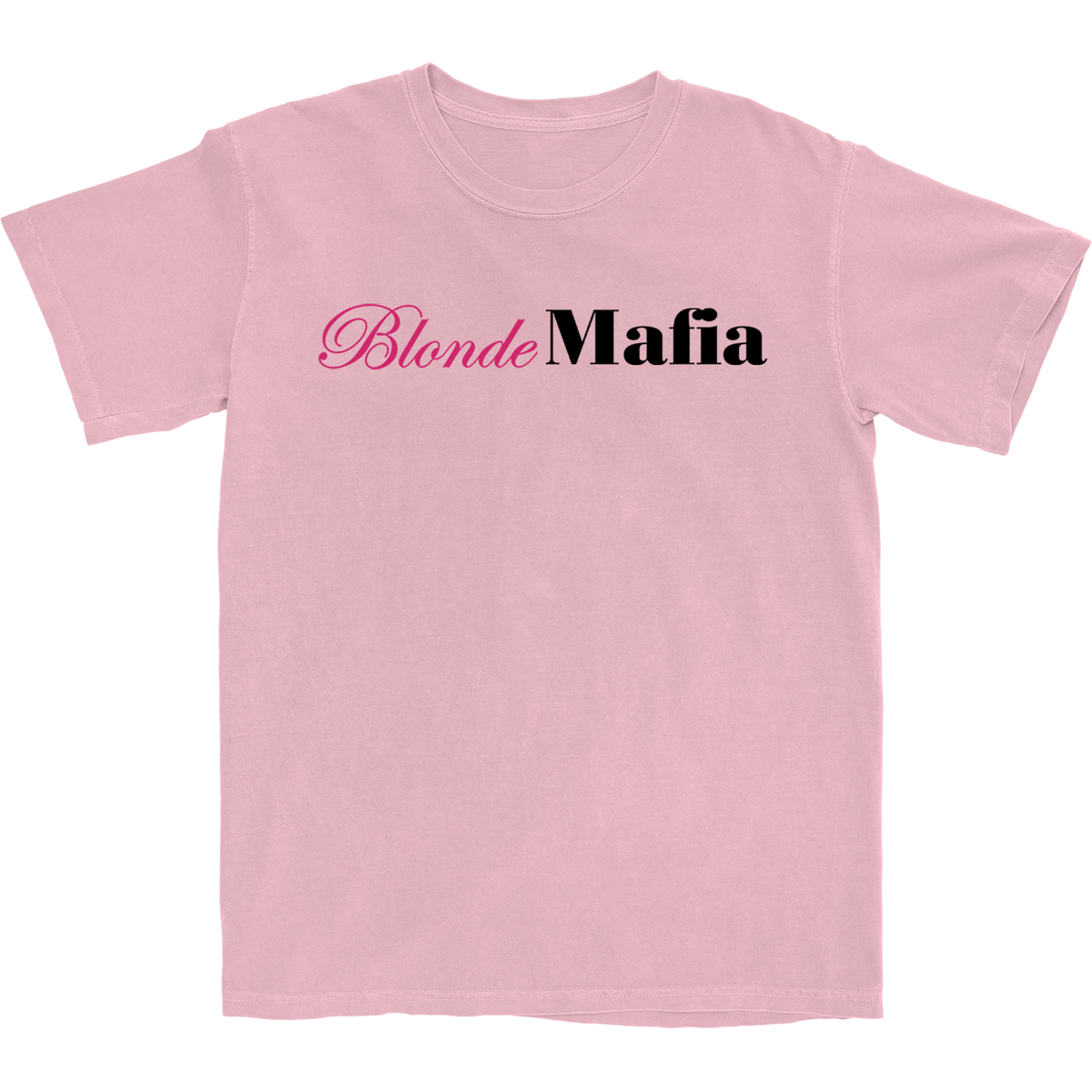 Blonde Mafia Pink Tee