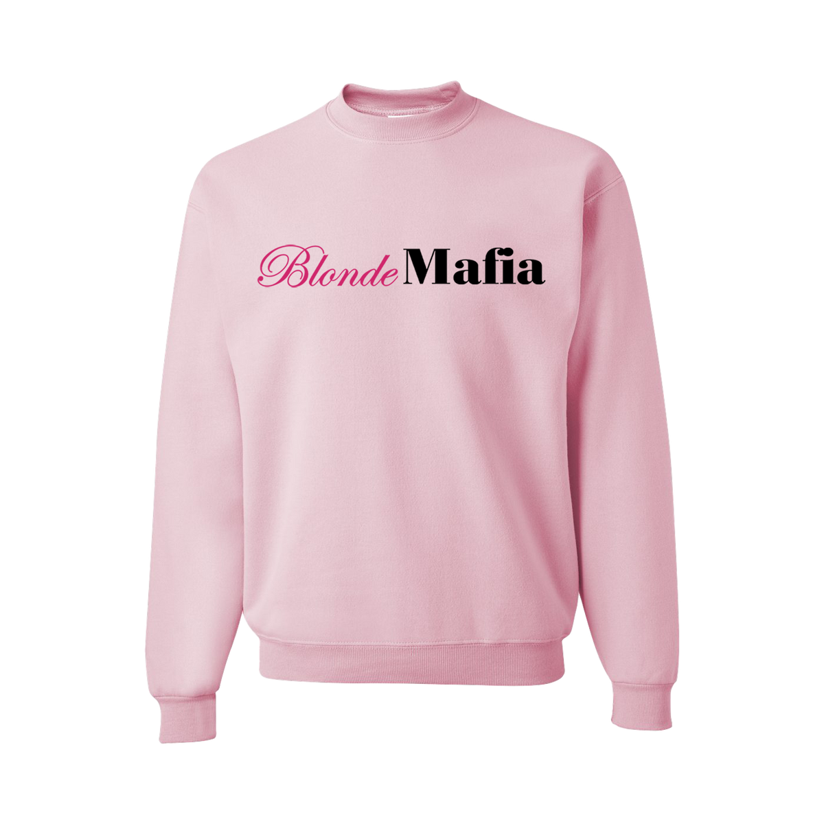 Blonde sweatshirt pink hotsell