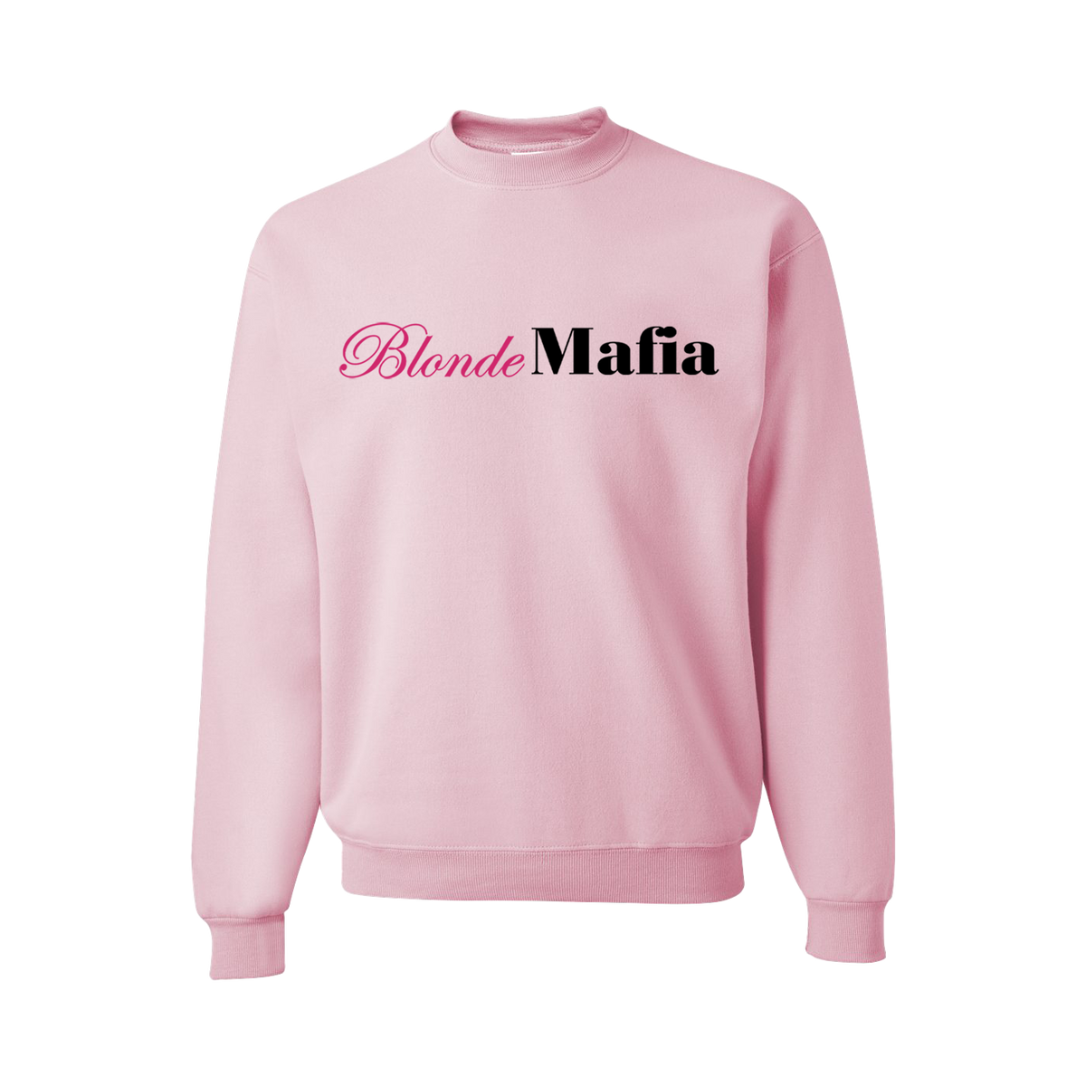 Blonde Mafia Pink Crewneck